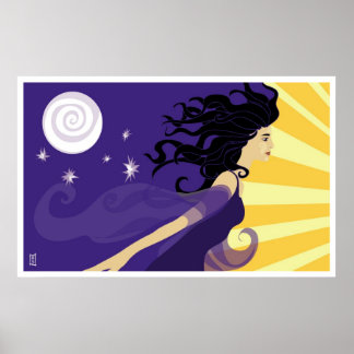 Lady Night Poster