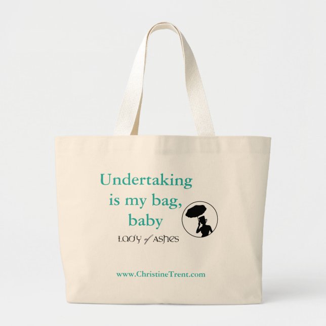 Lady of Ashes, Jumbo Tote - Undertaking (Front)