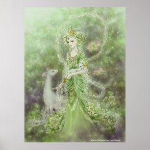 Lady of Compassion Art Print