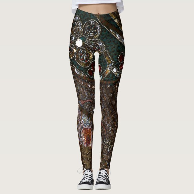 Lady of India leggings pour femmes (Devant)