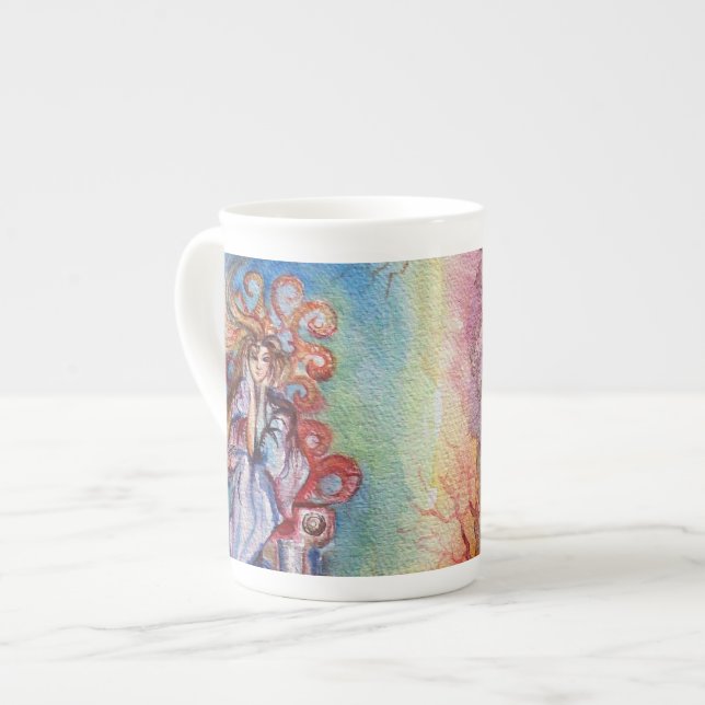 LADY OF LAKE  / Magic and Mystery Bone China Mug (Front Left)