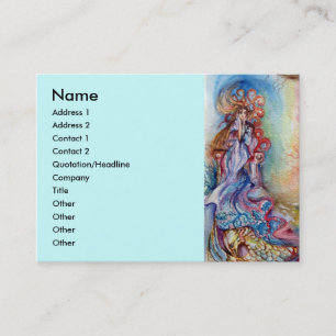 LADY OF LAKE , Magic and Mystery Business Card