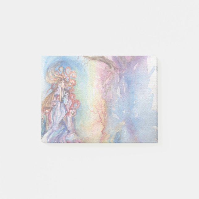 LADY OF LAKE  / Magic and Mystery Post-it Notes (Front)