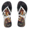 Lady Of Shallot on Boat Waterhouse Art Flip Flops