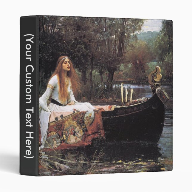Lady of Shalott Binder (Front/Spine)