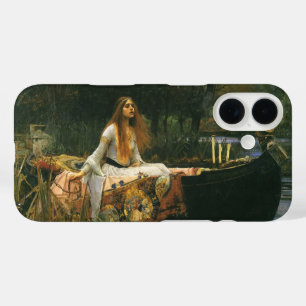 Lady of Shalott On Boat by John William Waterhouse iPhone 16 Case