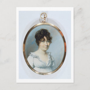 Lady of the Blunt Family (w/c and gouache on ivory Postcard