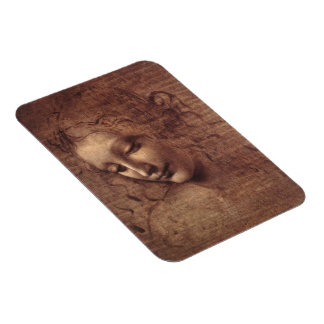 Lady of the Dishevelled Hair Magnet