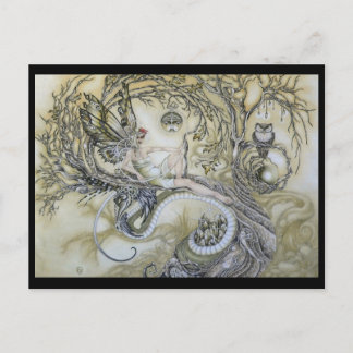 Lady of the Forest Postcard