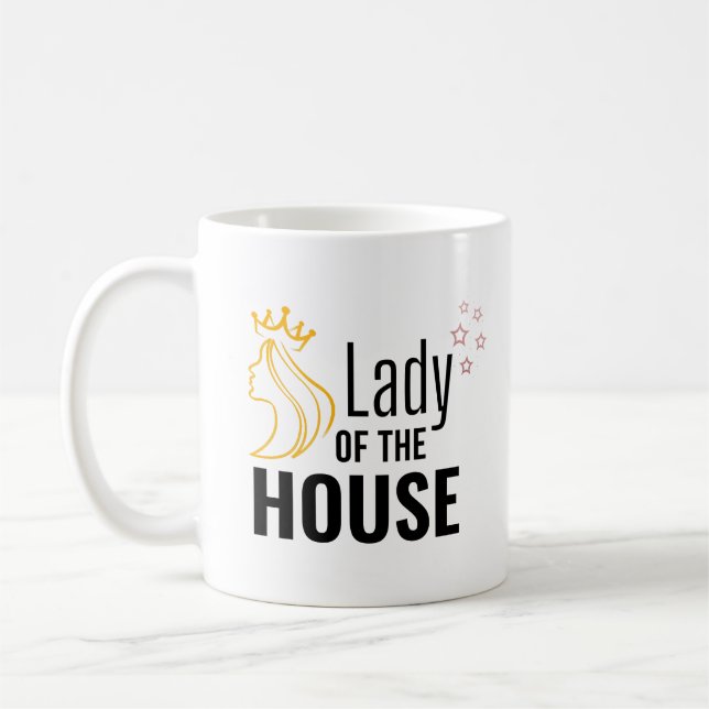 Lady of the House Coffee Mug (Left)