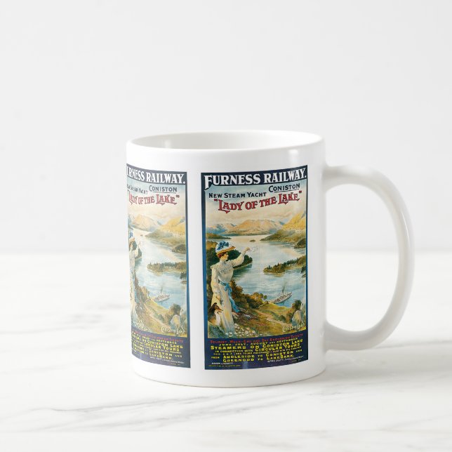 Lady of the Lake ~ Furness Railway Coffee Mug (Right)