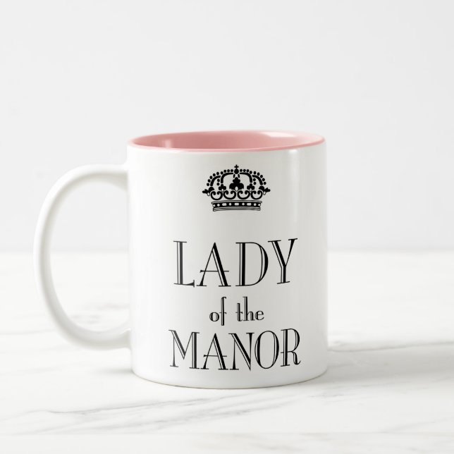Lady of the Manor mug (Left)