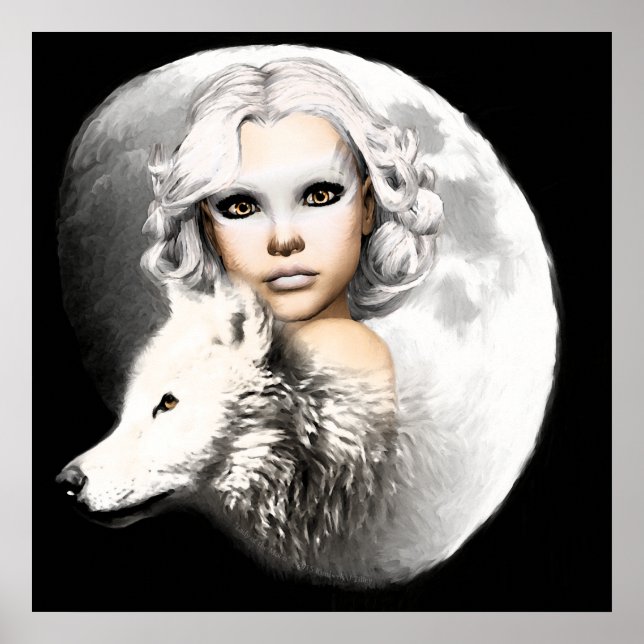 Lady of the Moon Poster (Front)