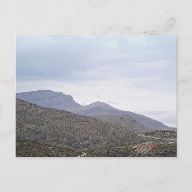 Lady of the Mountain Alamogordo New Mexico Postcard (Front)