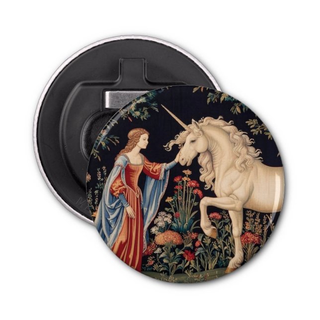 Lady of the Unicorn Bottle Opener (Front)