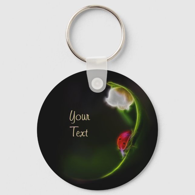 Lady of the Valley Keychain (Front)