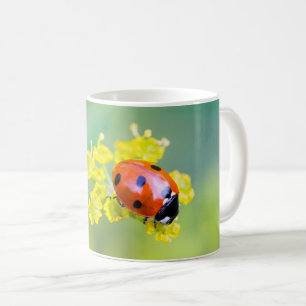lady on top coffee mug