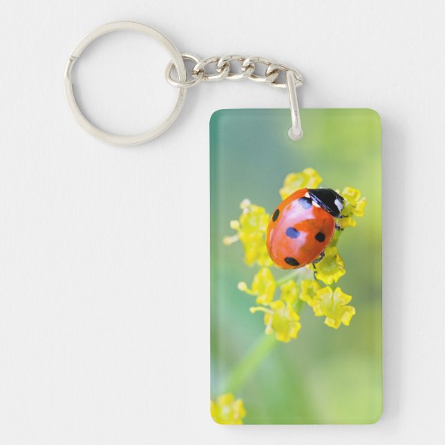 lady on top keychain (Front)