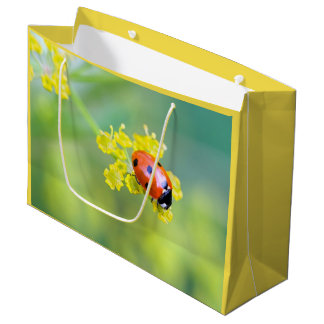 lady on top large gift bag