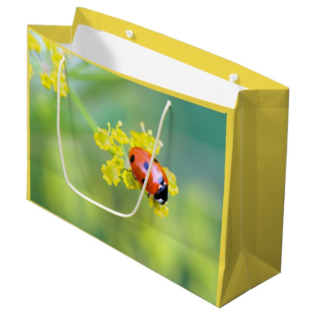 lady on top large gift bag (Front Angled)