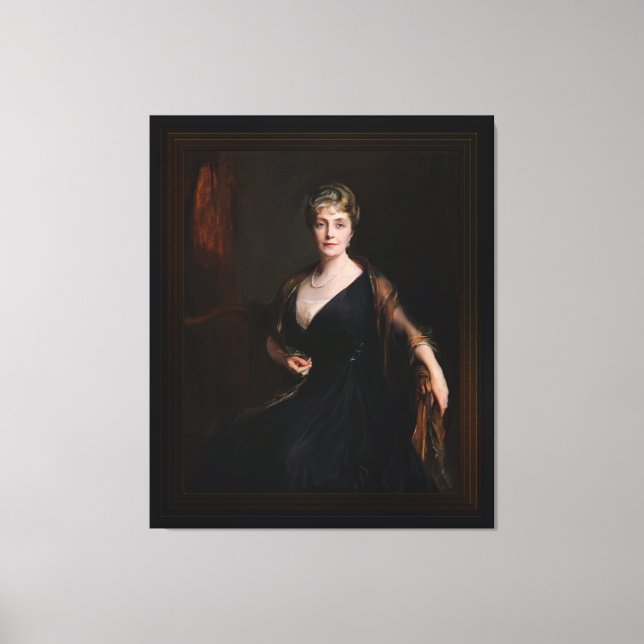 Lady Orr-Lewis by Philip Alexius de László Canvas Print (Front)