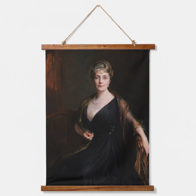 Lady Orr-Lewis by Philip Alexius de László Hanging Tapestry (Front)