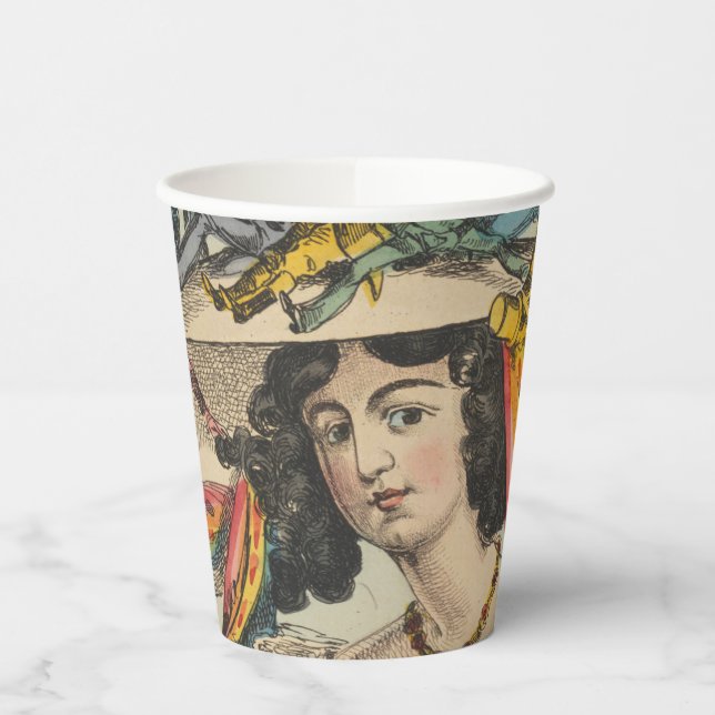 Lady - Paper Cups (Left)