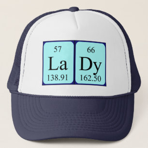 Lady periodic table name hat
