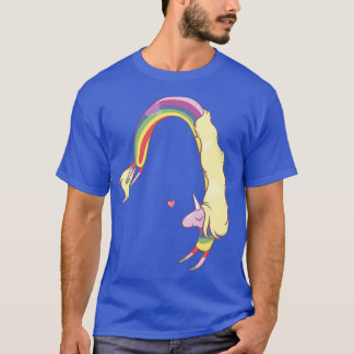 Lady Rainicorn vintage T-Shirt