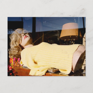 Lady Reclining Postcard