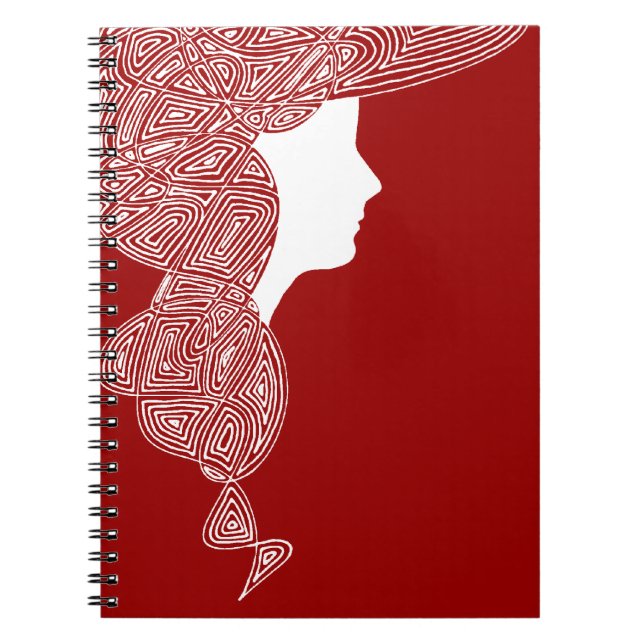 Lady Red Notebook (Front)