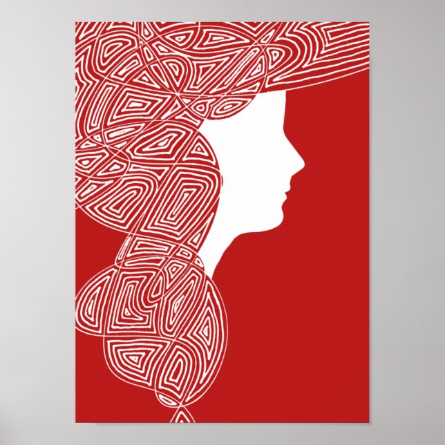 Lady Red Poster (Front)