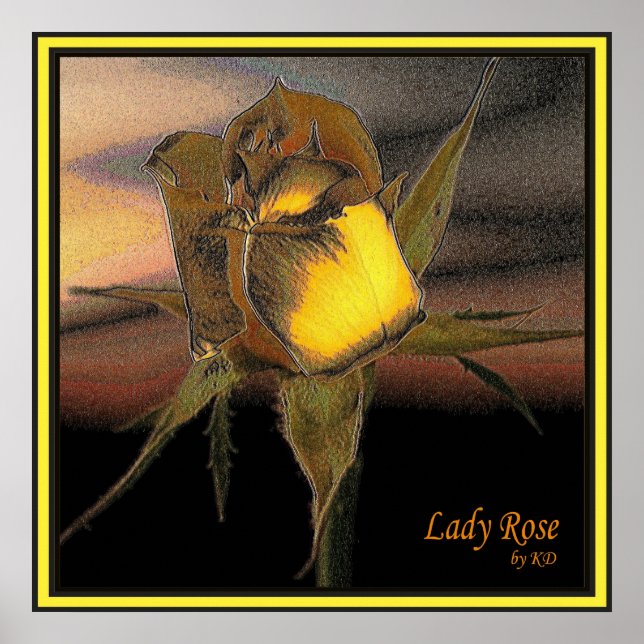 Lady Rose #3 Print (Front)