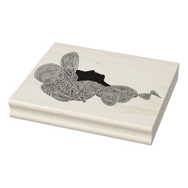 Lady Rubber Stamp (Stamp)