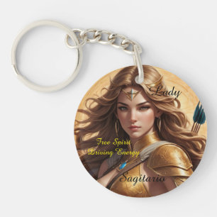 Lady Sagitaria Lake Keychain