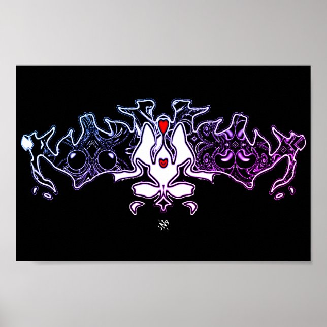 Lady shadow poster (Front)