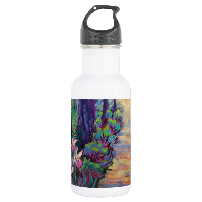 Lady Slippers on the Path 532 Ml Water Bottle (Front)