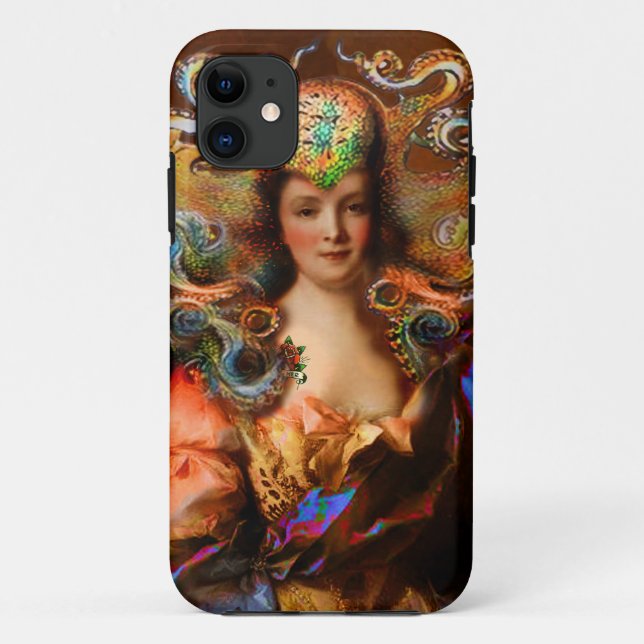Lady Squid iPhone 5 Coque (Dos)