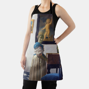 Lady Standing at a Virginal, Johannes Vermeer Apron