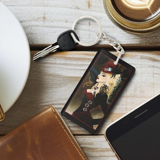 Lady Steampunk Rouge victorien (Créateur téléchargé)