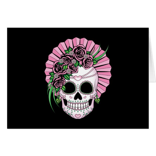 Lady Sugar Skull (Front Horizontal)