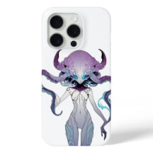 Lady tentacle phone case