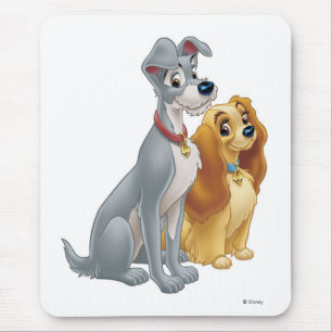 Lady & the Tramp   Classic Pose Mouse Pad