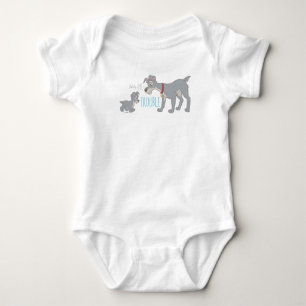 Lady & The Tramp   Dad+Me=Trouble Baby Bodysuit