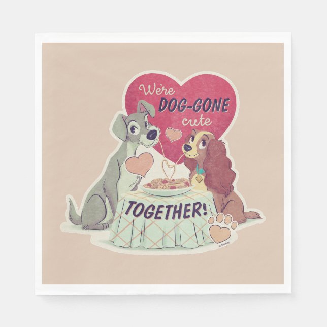 Lady & the Tramp Napkin (Front)