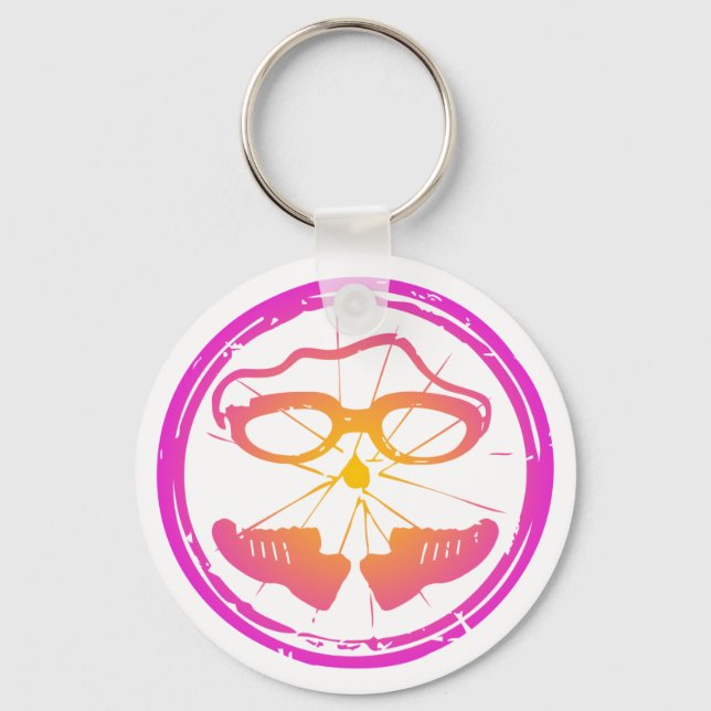 Lady Triathlon Keychain (Front)
