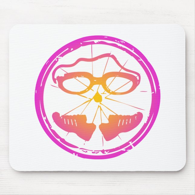 Lady Triathlon Mouse Pad (Front)