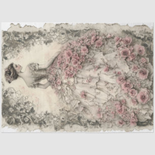 Lady Valentine Tissue Paper