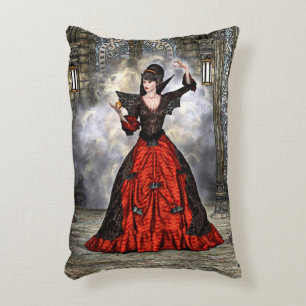 Lady Vamp Accent Pillow