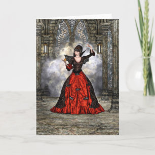 Lady Vamp Card